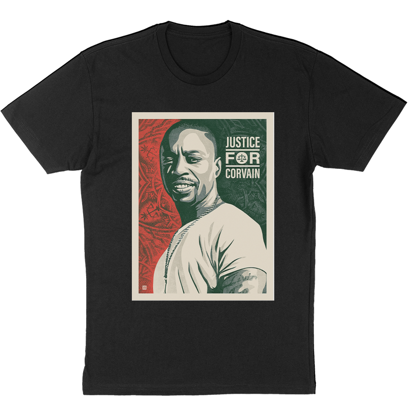 Corvain Cooper Justice is Served Tee