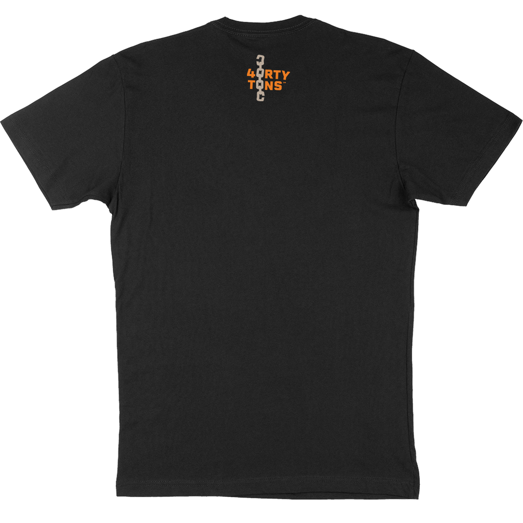 Doesn't Mean It Isn't Heavy Tee (40 Tons Colors) - Black